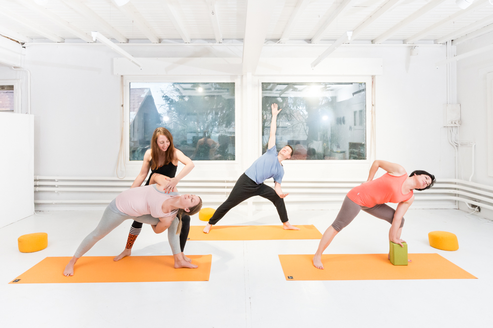 Yoga Kurse in Kleingruppen und Privatlektion.